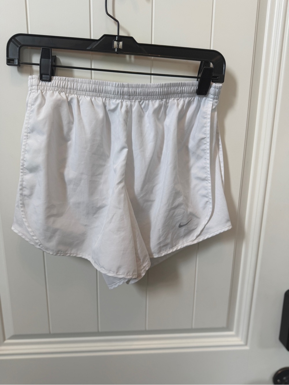 Nike White Women's Athletic Running Shorts